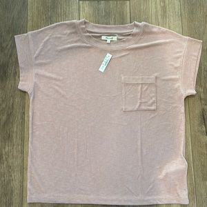 Madewell top with pocket